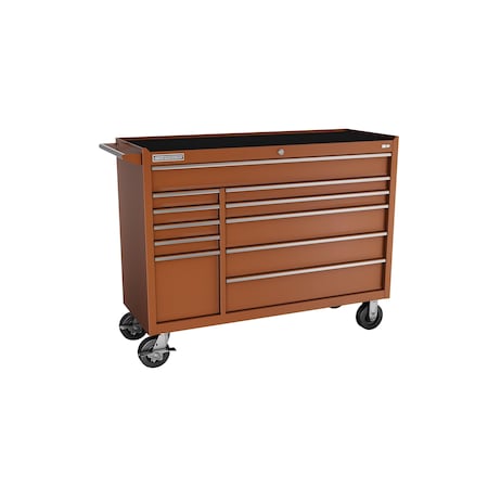 Champion Tool Storage FMPro Tool Cabinet With Casters, 11 Drawer, Red, Steel, 54 in W x 20 in D FMP5411RC-RD